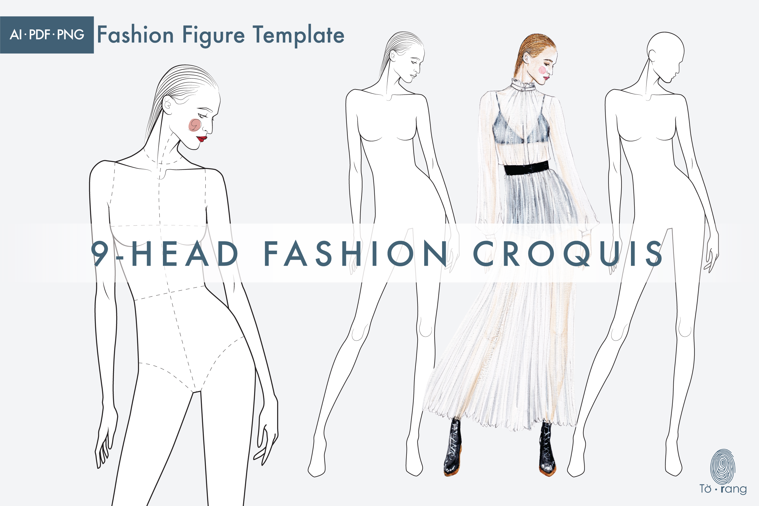 Download female croquis template